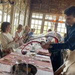 Det blev några magnum buteljer som hälldes på karaff av vinet från Chateau Smith-Haut-Lafitte från Pessac-Léognan Det blev några magnum buteljer som hälldes på karaff av vinet från Chateau Smith-Haut-Lafitte från Pessac-Léognan