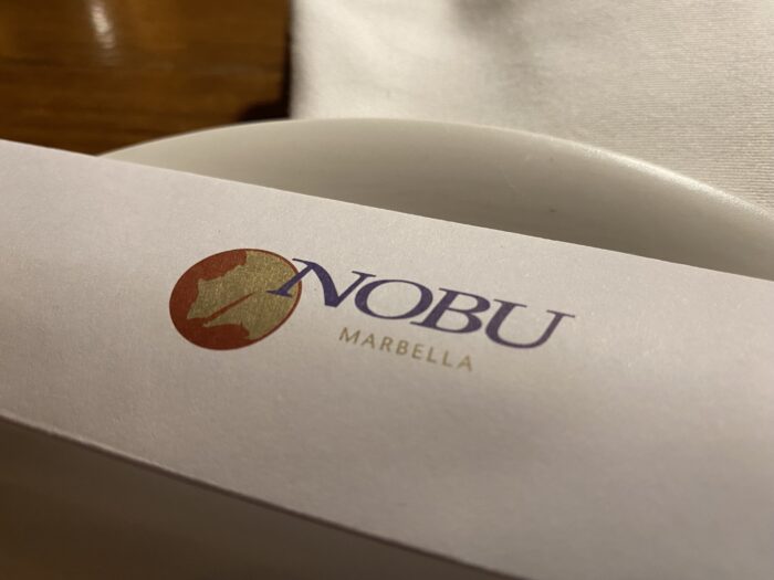 Ett trevligt besök hos Nobu i Marbella