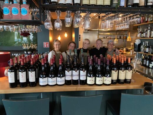 Det proffsiga och härliga gänget på Restaurang Nabo i tisdags vid WineMakersDinnern med Casa Silva från Chile