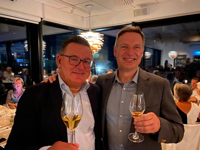 Tillsammans med Lars Maack från Buitenverwachting på Sillen och Makrillen´s WineMakersDinner i fredags