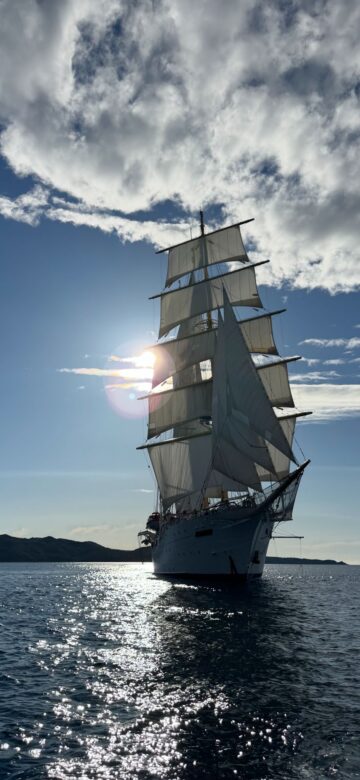 Detta var min tredje kryssning med vackra Star Flyer och vi inledde i Cannes