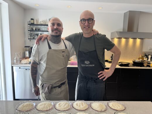 Benny & Daniel kreerade en sju-rätters meny hemma hos mig, då jag i onsdags stod som värd för Gastronauterna