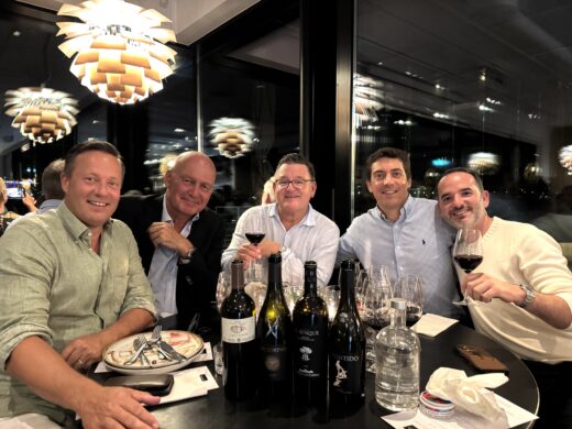 En väldigt lyckad WineMakersDinner med Arno Lisoir på Sillen & Makrillen