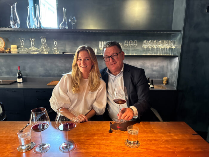 Med min kära dotter Frida på Frantzén
