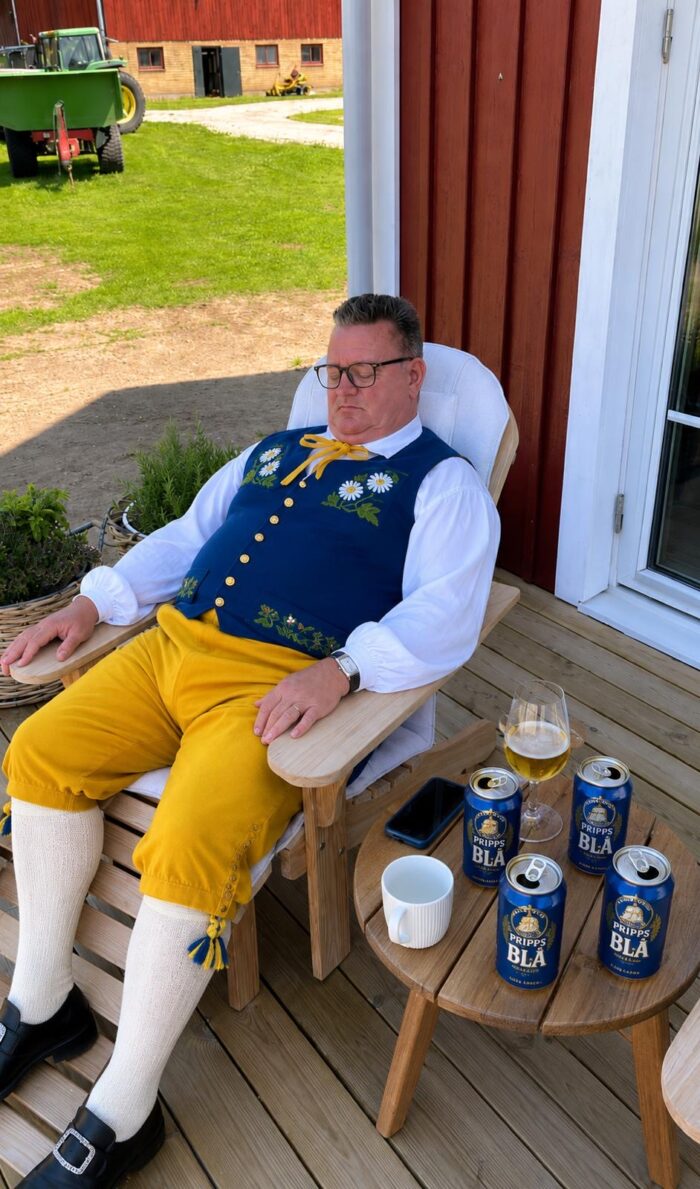 Undertecknad efter lunchen på Skällandsö