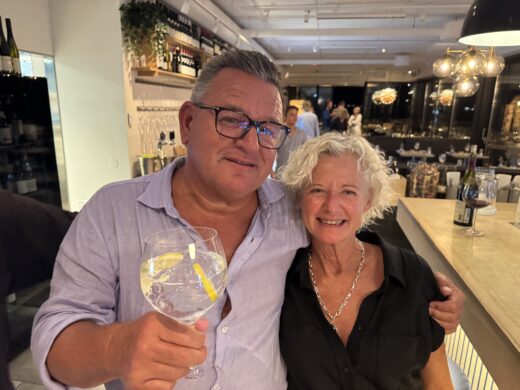 Ett kärt återseende med Madeleine Stenwreth som blev Sveriges första Master of Wine (MW)
