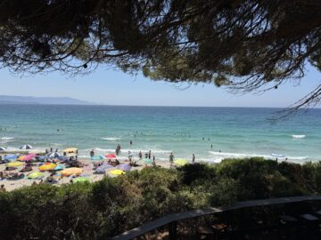 Spiaggia Bombarde på Sardinien