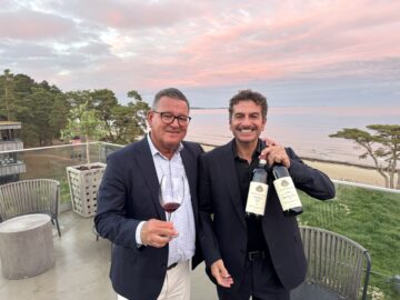 WineMakersDinner med Gabriele Pezzuto på Podere Rocche dei Manzoni i Piemonte på Seaside i Åhus