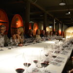 Andäktig stämning i källaren hos Penfolds på Magill Estate Andäktig stämning i källaren hos Penfolds på Magill Estate