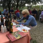 ViviAnn synar buteljerna hos Poderi del Paradaiso i San Gimignano ViviAnn synar buteljerna hos Poderi del Paradaiso i San Gimignano