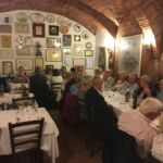 Avslutningsmiddag på Bagoga i Siena Avslutningsmiddag på Bagoga i Siena