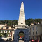 Vi bodde på legendarisla La Pyramide i Vienne under de två avslutande nätterna Vi bodde på legendarisla La Pyramide i Vienne under de två avslutande nätterna