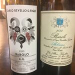 Två utsökta viner från Elio Altare och Revello & Figli som avsmakades på Cantina Comunale i La Morra Två utsökta viner från Elio Altare och Revello & Figli som avsmakades på Cantina Comunale i La Morra