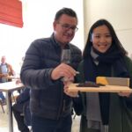 På Chateau Leoville-Poyferré i St.-Julien fick vi prova på tre olika sorters choklad med olika ursprung till årgångarna 2016, 2012 samt 2005 På Chateau Leoville-Poyferré i St.-Julien fick vi prova på tre olika sorters choklad med olika ursprung till årgångarna 2016, 2012 samt 2005