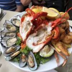 Vid ankomst till Sydney blev det först en sightseeing innan vi njöt av denna underbara skaldjursplatts på Nick´s Restaurant nere i Darling Harbour Vid ankomst till Sydney blev det först en sightseeing innan vi njöt av denna underbara skaldjursplatts på Nick´s Restaurant nere i Darling Harbour