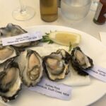 En underbar ostronprovning som förrätt utanför Operahuset En underbar ostronprovning som förrätt utanför Operahuset