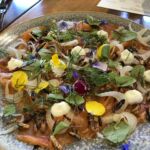 En av rätterna som serverade på Levantine Hills i Yarra Valley som "Family Style to share" En av rätterna som serverade på Levantine Hills i Yarra Valley som "Family Style to share"