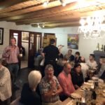 Richard Hilton presenterade sina fyra viner samt Grappa på 96 winery Road i Stellenbosch Richard Hilton presenterade sina fyra viner samt Grappa på 96 winery Road i Stellenbosch