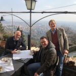 Thomas, Magnus och jag uppe i byn Bergamo där vi åt en väldigt god lunch på Ristorante Baretto San Viglio Thomas, Magnus och jag uppe i byn Bergamo där vi åt en väldigt god lunch på Ristorante Baretto San Viglio