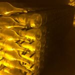 Jeroboam av L´Amour Deutz ligger i källaren och vilar Jeroboam av L´Amour Deutz ligger i källaren och vilar