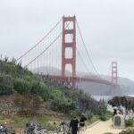 Första dagen gjorde vi en fin sightseeing i San Francisco med ett stopp vid Golden Gate-bron Första dagen gjorde vi en fin sightseeing i San Francisco med ett stopp vid Golden Gate-bron