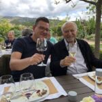 Darioush Khaledi gjorde oss sällskap vid den trevliga lunchen