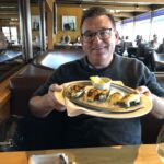 Oyster Rockefeller på Scoma´s är aldrig fel till en god Chardonnay från Sonoma County Oyster Rockefeller på Scoma´s är aldrig fel till en god Chardonnay från Sonoma County