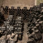 Samlingen av Collection Wines på Pommery Samlingen av Collection Wines på Pommery