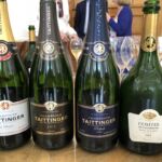 Trevlig "frisparksmur" på Taittinger i Reims Trevlig "frisparksmur" på Taittinger i Reims