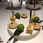 Vid den lediga kvällen åt jag och några vänner en avsmakningsmeny hos trestjärniga krögaren Ann-Sophie Pic i Valence Vid den lediga kvällen åt jag och några vänner en avsmaskningsmeny hos trestjärniga krögaren Ann-Sophie Pic i Valence