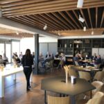 Fin provning på Bodegas Aalto i deras nya provningsrum i Ribera del Duero Fin provning på Bodegas Aalto i deras nya provningsrum i Ribera del Duero