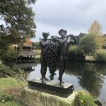 Efter landning i Bordeaux inledde vi med en trevlig lunch på Sources des Caudalíe Efter landning i Bordeaux inledde vi med en trevlig lunch på Sources des Caudalíe