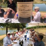 En helt ljuvlig lunch på Klein Constantia där vi satt nere vid dammen Marlbrock och njöt av deras viner En helt ljuvlig lunch på Klein Constantia där vi satt nere vid dammen Marlbrock och njöt av deras viner