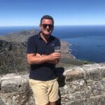 En kall pilsner som omväxling.. uppe på Table Mountain En kall pilsner som omväxling.. uppe på Table Mountain