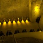 Les crayéres på Maison Ruinart Les crayéres på Maison Ruinart