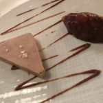 En härlig Foie Gras på Restaurant La Meuniere i byn Thannenkirch En härlig Foie Gras på Restaurant La Meuniere i byn Thannenkirch