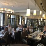 Fin inledande provning i Bourgogne hos Olivier Leflaive i Puligny-Montrachet där vi fick prova 9 viner till en trerätters meny Fin inledande provning i Bourgogne hos Olivier Leflaive i Puligny-Montrachet där vi fick prova 9 viner till en trerätters meny