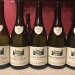 Några av de underbara viner vi fick testa på Maison Jacques Prieur i Meursault Några av de underbara viner vi fick testa på Maison Jacques Prieur i Meursault