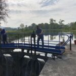 Slitigt värre som slussvakt på Canal de Nivernais