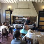 Provning med Pier Liugi på Casanova di Neri i Montalcino