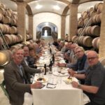 Lunch i källaren på Félsina i Chianti Classico
