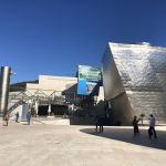 Vårt första stopp var vid Guggenheim museet i Bilbao