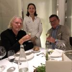 Vid den lediga kvällen i San Sebastian besökte jag och Bosse Berglund Elena Arzak ***