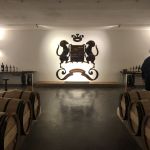 Första besöket på resan var på Chateau Mouton-Rothschild 1 Cru 1855