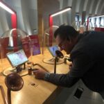 Test av mina doftkunskaper på Cité du Vin i Bordeaux