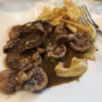 En underbar kalvnjure på Restaurant Les Noailles i Bordeaux