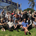 Ett glatt gäng har här anlänt till Adelaide med flyg från Sydney. Ett av stoppen var den botaniska trädgården