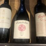 Några av de viner jag provade glasvis på Australia Wine Center i Adelaide