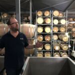 I McLaren Vale besökte vi min vän Sam Temme på underbara vingården Wirra Wirra
