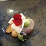 En av många utsökta rätter på Restaurant Arbour i Marlborough